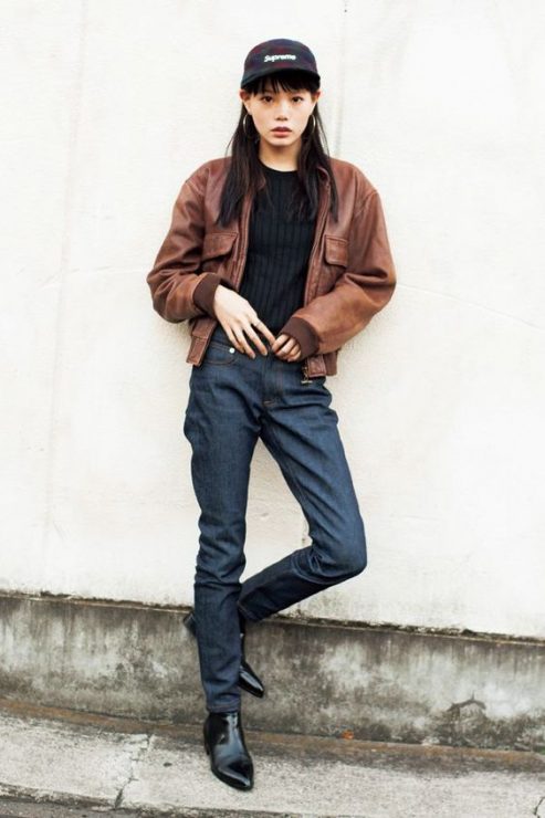 黑髮　時尚穿搭